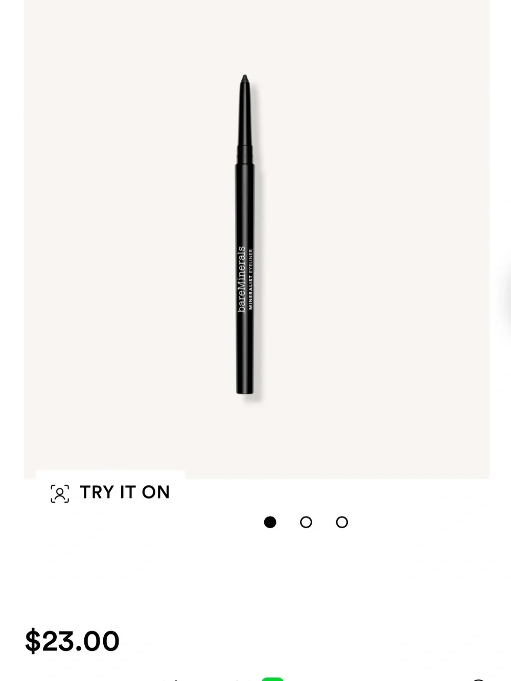 bareMinerals Noir Retractable Eyeliner Pencil